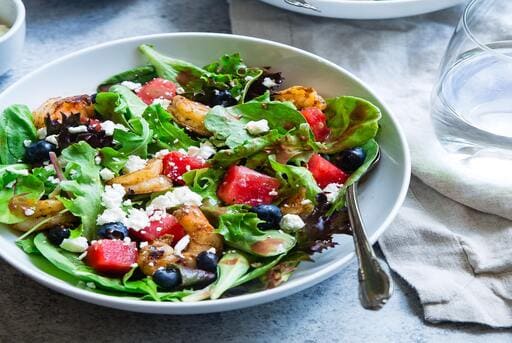 ensalada caribeña de frutas