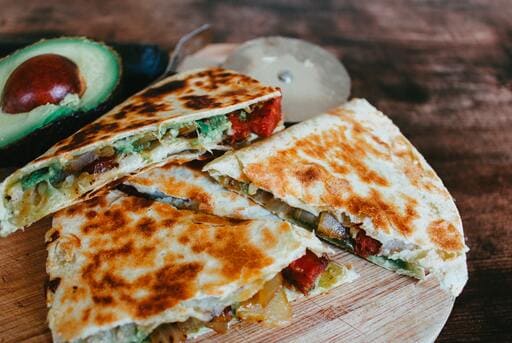 Quesadillas de pimientos quesadillas de pimientos