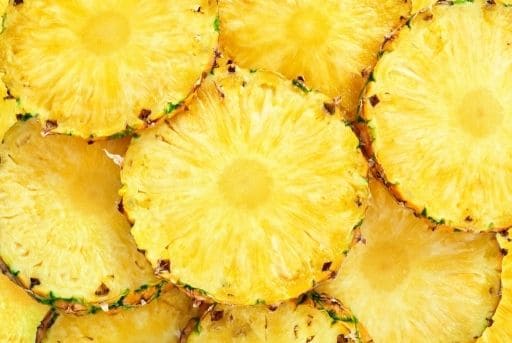 Piñas frutas con mas proteinas y vitaminas