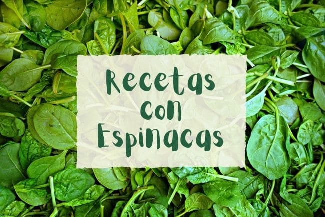 3 recetas con espinacas fáciles