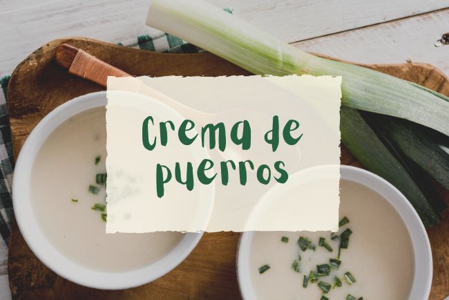 Aprende a hacer una deliciosa de crema de puerros